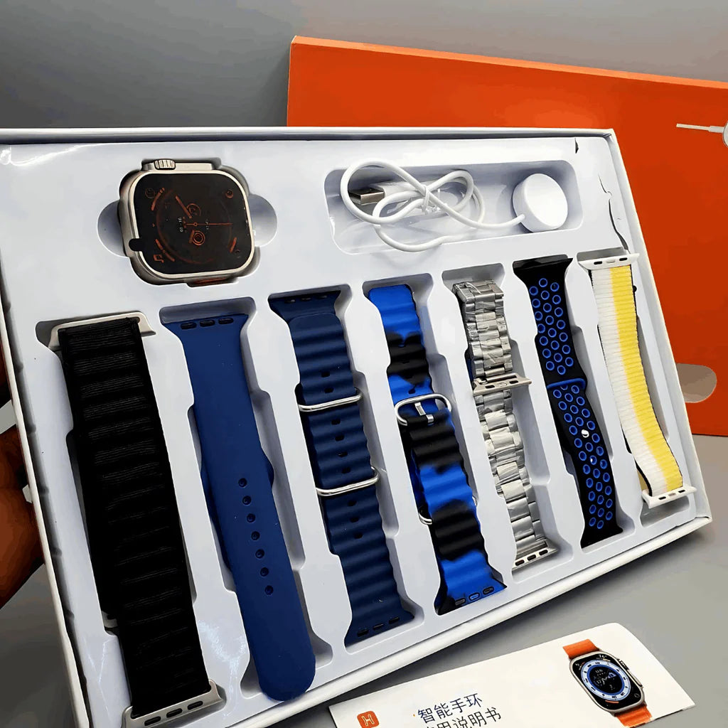 7 in 1 Straps Ultra Smartwatch