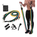 11 PCS Resistance Bands Set – Home Gym Workout Fitness Training Bands